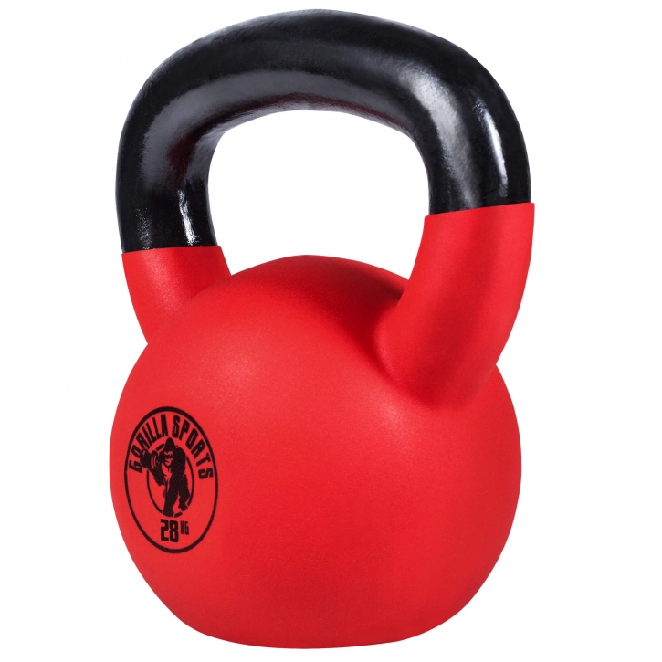 ケトルベル 28kg 28kg Kettlebell z gumową powłoką - OUTLET