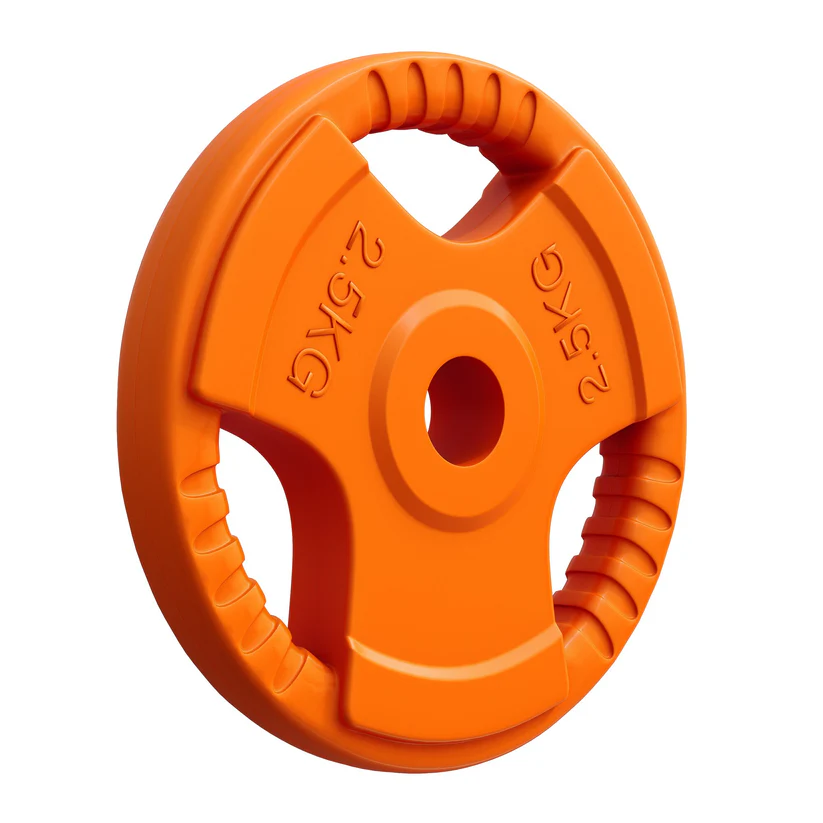 Gumowane talerze do sztangi Gorilla Sports 30/31 mm