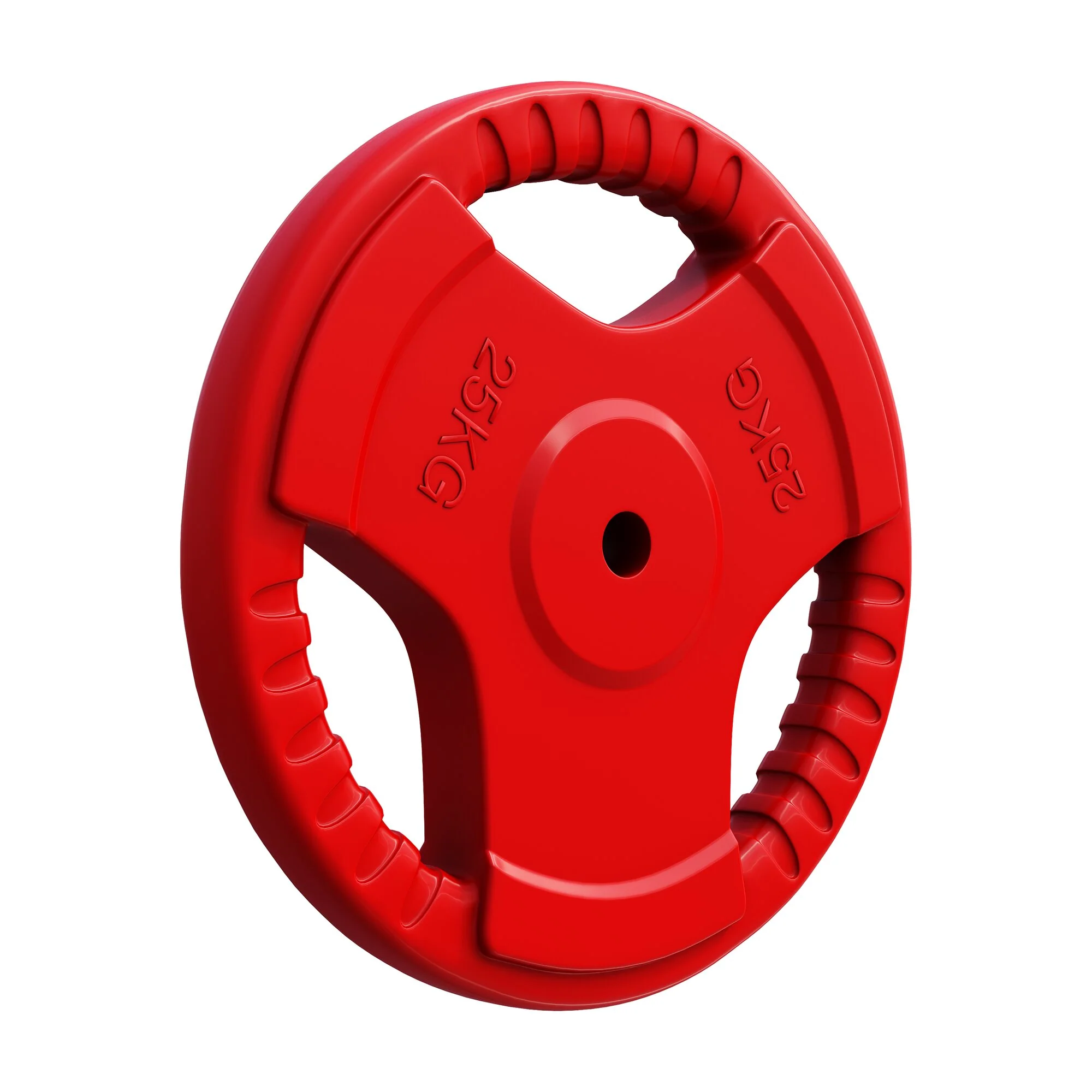 Gumowane talerze do sztangi Gorilla Sports 30/31 mm