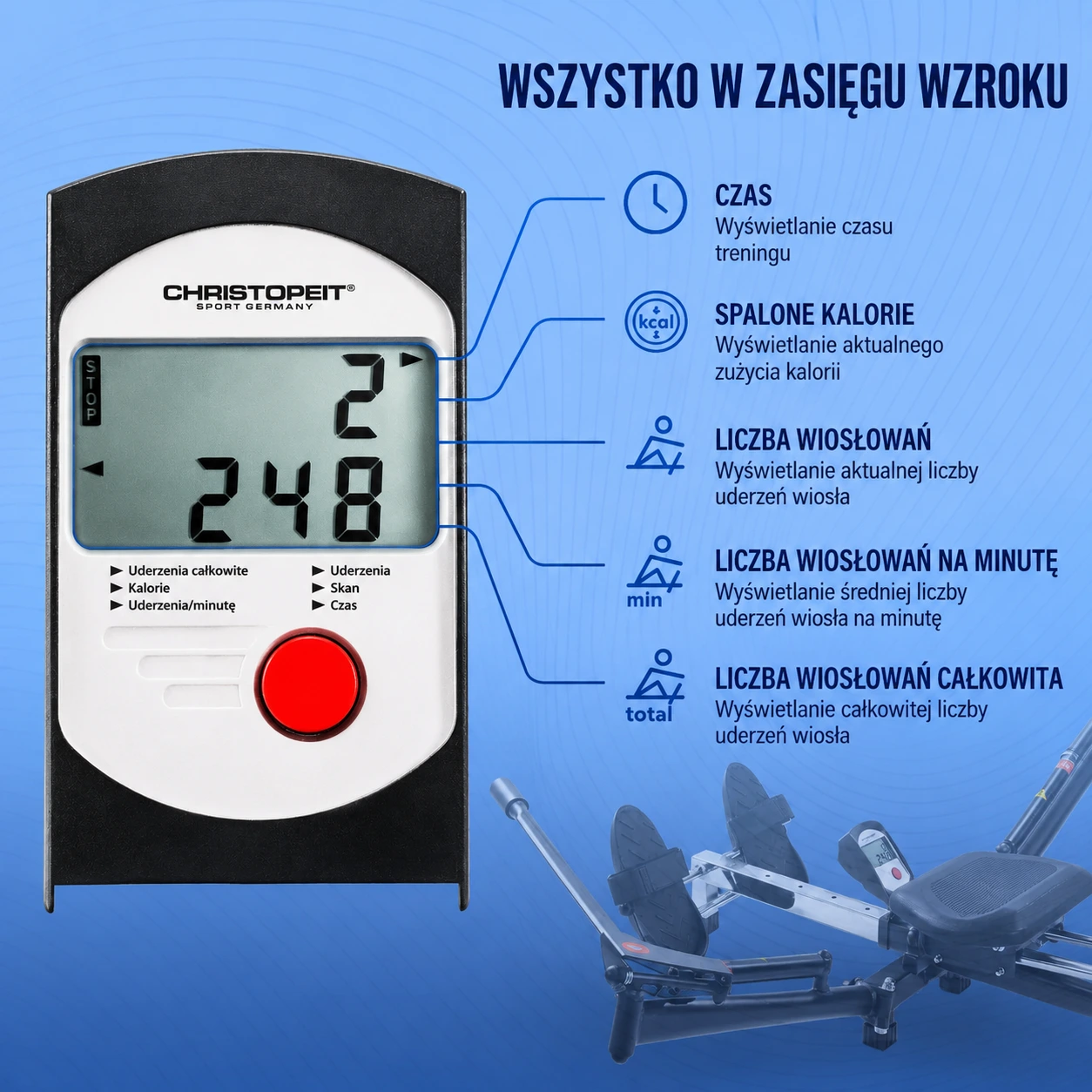 Wioślarz Christopeit Accord